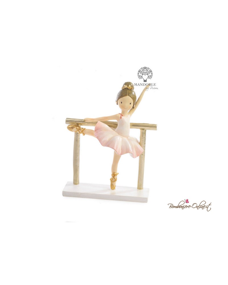 Bomboniera Ballerina classica grande alla sbarra - BMB-PB20318