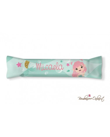 Etichetta Adesiva per Barrette Kinder Linea Sirena